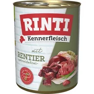 Mokra karma dla psów - RINTI Kennerfleisch Renifer 24x800 g - miniaturka - grafika 1