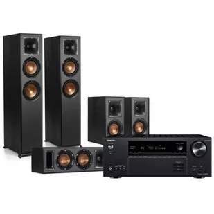 Kino domowe Kino domowe ONKYO TX-RN6100B + KLIPSCH R-620F + R-34C + R-41M Czarny - Kino domowe - miniaturka - grafika 1