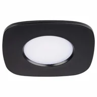 Lampy sufitowe - Wpustowa lampa sufitowa Rina 8304301012 Lutec LED 7,7W 2700-6500K IP65 czarna - miniaturka - grafika 1