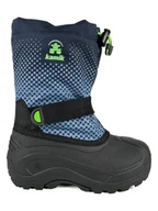 Kozaki damskie - Kamik Kozaki zimowe "Slide" w kolorze niebiesko-czarnym - miniaturka - grafika 1