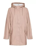 Kurtki damskie - VERO MODA Kurtka damska z wysoką powłoką, Mahogany Rose, L/T - miniaturka - grafika 1