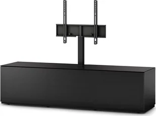 Sonorous Stolik RTV z uchwytem ST261T-BLK-BLK-BW - Uchwyty do telewizora - miniaturka - grafika 1