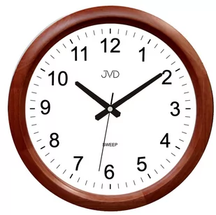 JVD Zegar ścienny NS8017.1 34 cm Cichy mechanizm uniwersalny 10288-uniw - Zegary - miniaturka - grafika 1