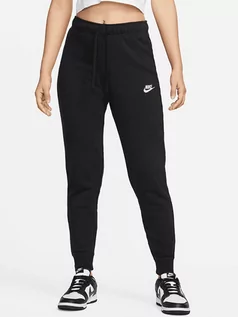 Spodnie sportowe damskie - Nike Spodnie dresowe w kolorze czarnym - grafika 1