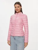 Kurtki damskie - Patrizia Pepe Kurtka puchowa CO0178/A503-M482 Różowy Regular Fit - miniaturka - grafika 1