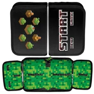 Plecaki szkolne i tornistry - Paso Piórnik Jednokomorowy Bez Wyposażenia Minecraft - miniaturka - grafika 1