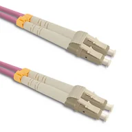 Patchcordy - Qoltec Patchcord Światłowodowy LC/UPC-LC/UPC MM 50/125 OM4 5m 54346 - miniaturka - grafika 1