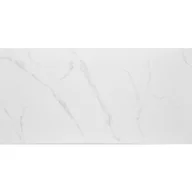 Płytki ceramiczne - Gres szkliwiony Calacatta Silver 60x120 Artens - miniaturka - grafika 1