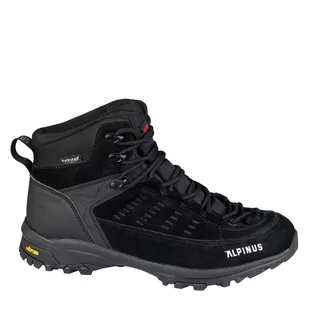 Buty trekkingowe męskie Alpinus Brasil Plus M czarny - 47 - Buty trekkingowe męskie - miniaturka - grafika 1