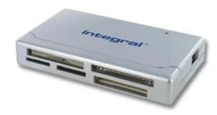 Integral Multi-Card Reader, USB 2.0, extern, zapewnia 19 formaty kart, SD, microSD, CompactFlash, Memory Stick Micro M2, Memory Stick PRO Duo, DuoPro INCRMULTI - Czytniki kart pamięci - miniaturka - grafika 3