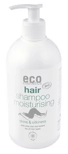 Szampon nawilżający 500 ml z liściem oliwnym i malwą - ECO Cosmetics - Szampony do włosów - miniaturka - grafika 1