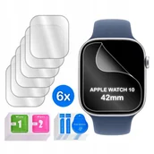 Akcesoria do smartwatchy - FOLIA do Apple Watch 10 42mm HYDROŻELOWA OCHRONNA na ekran 3D 6 sztuk - miniaturka - grafika 1