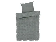 Pościel - LIVARNO home Pościel z bawełną renforcé, 140 x 200 cm (Ornament zielony) - miniaturka - grafika 1