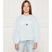 Bluzy dla dziewczynek - Tommy Hilfiger Bluza | Relaxed fit - miniaturka - grafika 1