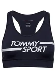 Biustonosze - Biustonosz damski Tommy Hilfiger Mid Support Bra Logo sportowy-XS - miniaturka - grafika 1