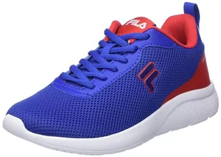 Buty dla dziewczynek - FILA Spitfire buty do biegania dla dzieci, uniseks, Blue Quartz Fila Red, 36 EU - grafika 1