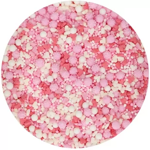 Posypka cukrowa BELOVED Mix - Walentynki FunCakes, 65 g - Dodatki do ciast w proszku - miniaturka - grafika 1