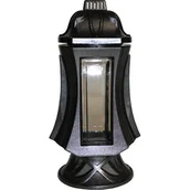 Lampiony i znicze - Znicz szklany w plastikowej obudowie mix kolorów 31 cm ADMIT - miniaturka - grafika 1