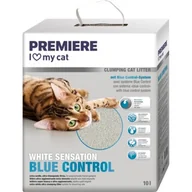 Żwirek dla kotów - PREMIERE Żwirek dla kotów White Sensation – blue control 10 l - miniaturka - grafika 1