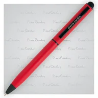 Długopisy - Pierre Cardin Długopis metalowy touch pen soft touch Celebration Czerwony uniwersalny 234602-uniw - miniaturka - grafika 1