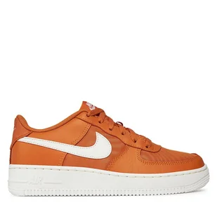 Sneakersy Nike Air Force 1 Lv8 (GS) DX1656 800 Brązowy - Sneakersy damskie - miniaturka - grafika 1