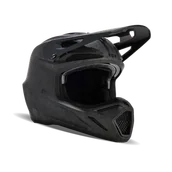 Kaski motocyklowe - Kask Cross FOX V3 Rs Carbon Solid Matowy CzarnyM - miniaturka - grafika 1