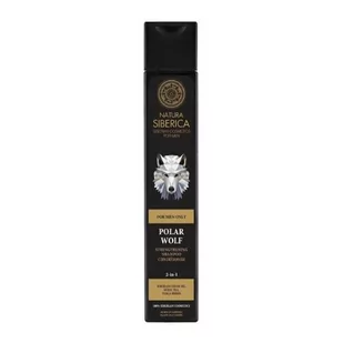 Natura Siberica FOR MEN Naturalny, zmiękczający szampon - odżywka do włosów 2w1 Wilk Polarny Men - Odżywki do włosów - miniaturka - grafika 1