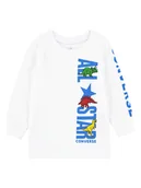 Bluzy i sweterki niemowlęce - Converse Bluza w kolorze biało-niebieskim - miniaturka - grafika 1