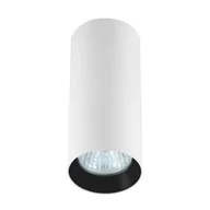 Oprawy, klosze i abażury - Light Prestige Manacor H17 lampa sufitowa 1-punktowa biało-czarna LP-232/1D - 170 czarne LP-232/1D - 170 czarne - miniaturka - grafika 1