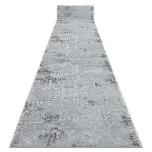 Chodnik DYWANY ŁUSZCZÓW Strukturalny MEFE 8725 dwa poziomy runa szary 60 cm, 60x100 cm - Dywany - miniaturka - grafika 1