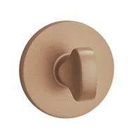 Klamki - Rozeta Wc Krótka Okrągła Slim Miedź Szczotkowana Kuchinox - miniaturka - grafika 1
