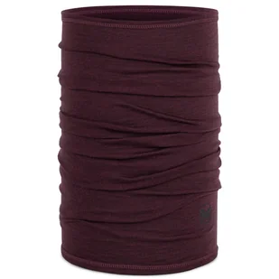 BUFF Chusta wielofunkcyjna LIGHTWEIGHT MERINO WOOL solid garnet - Czapki i chusty sportowe damskie - miniaturka - grafika 1