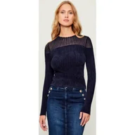 Swetry damskie - GUESS Sweter ROWENA Slim Fit - miniaturka - grafika 1