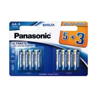 Akumulatory ogólnego zastosowania - Bateria alkaliczna Evolta LR6/5+3BP AA 8 sztuk Panasonic - miniaturka - grafika 1