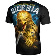 Koszulki sportowe męskie - Octagon T-Shirt Koszulka Silesia Orzeł Limited Edition Black - miniaturka - grafika 1