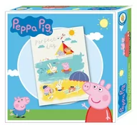 Puzzle - Puzzle ŚWINKA PEPPA 24 elementów- perfekcyjny dzień - miniaturka - grafika 1