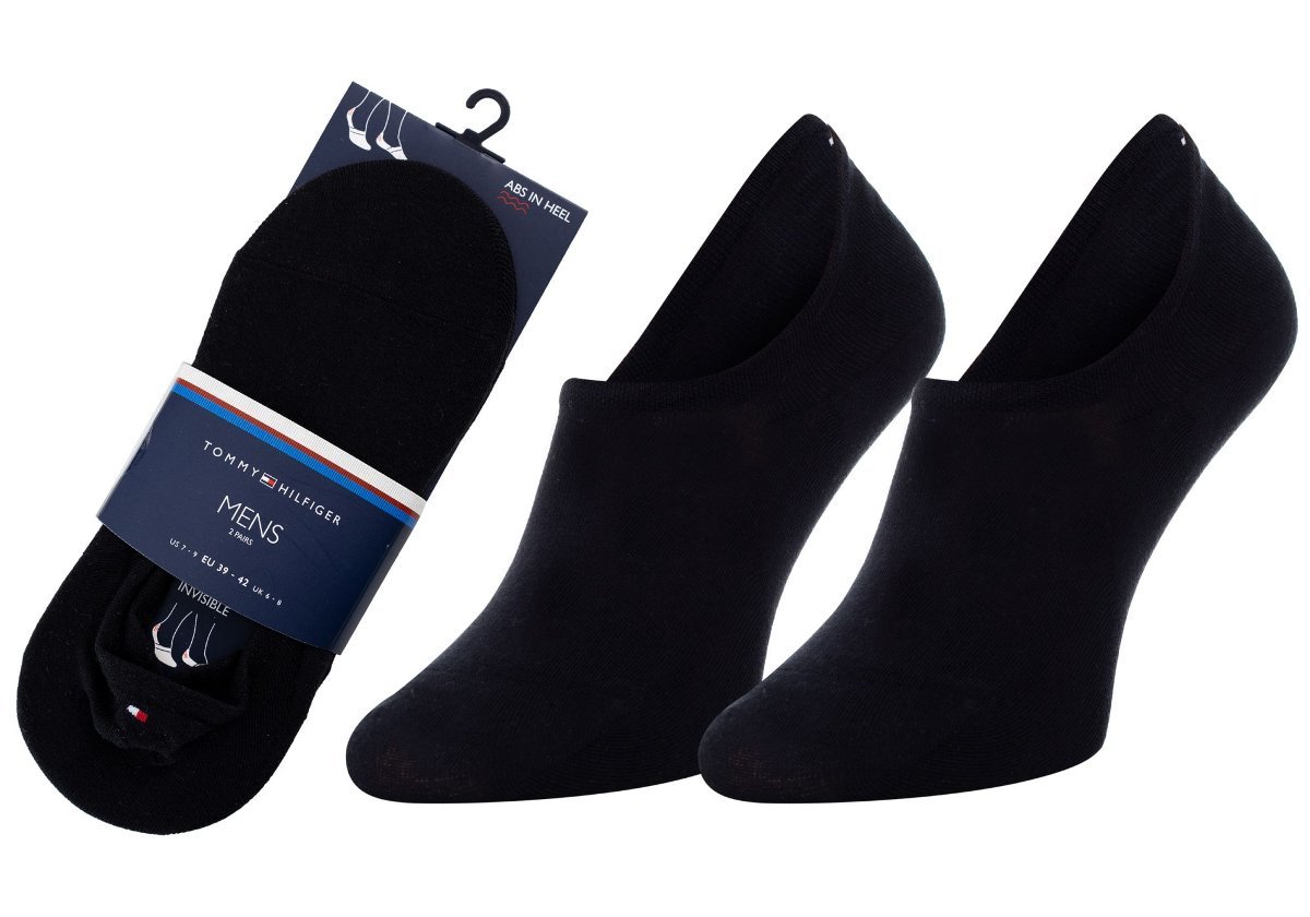 TOMMY HILFIGER MĘSKIE MIKROSTOPKI FOOTIE 2 P. 382024001 200 - Rozmiar: 39-42