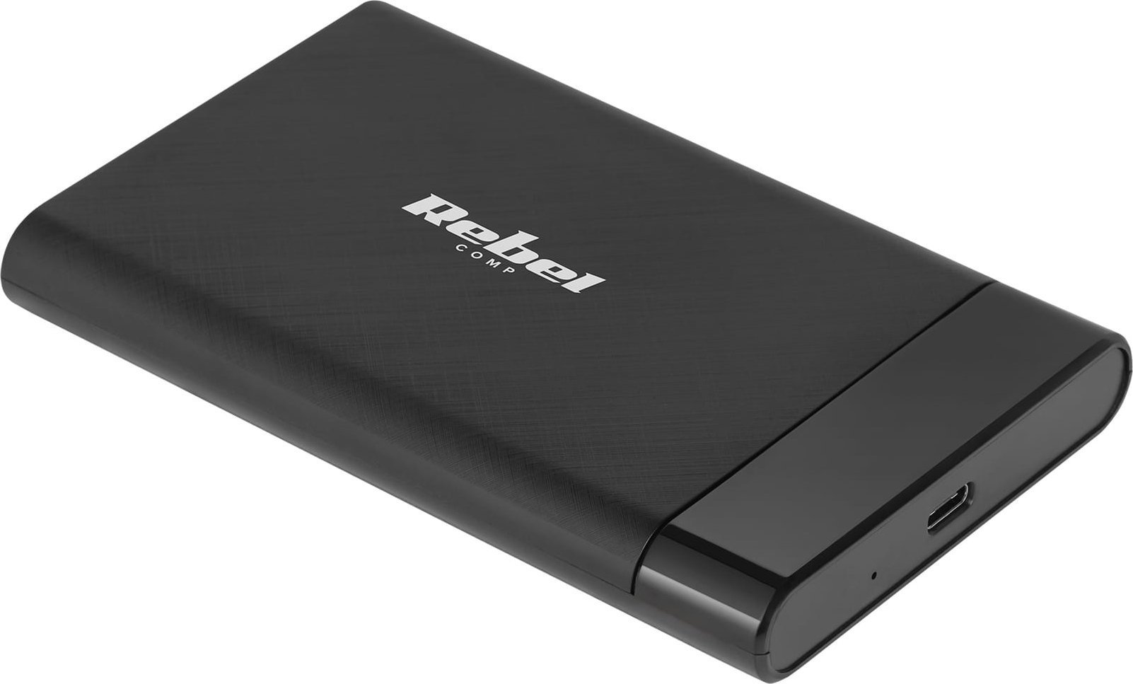 Kieszeń Rebel Obudowa dysku 2,5 SATA USB C 3.1 Rebel aluminiowa
