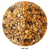 Podłoże dla gryzoni - WIO Bumblebee Gravel, �wir, dekoracyjny, z�to-czarny, 2kg, worek - miniaturka - grafika 1