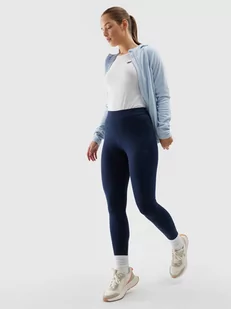 Legginsy dzianinowe elastyczne damskie 4F - Legginsy - miniaturka - grafika 1