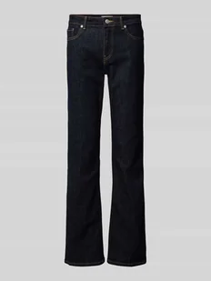 Jeansy o kroju straight fit z 5 kieszeniami - Spodnie damskie - miniaturka - grafika 1