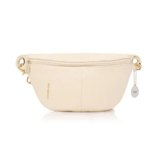 Mandarina Duck Mellow Leather Bum Bag damska, Almond - Torebki damskie - miniaturka - grafika 1