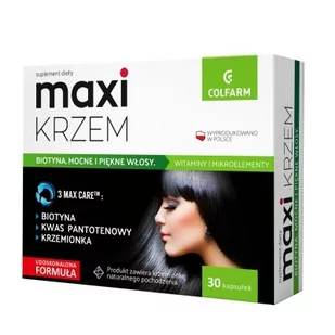 Maxi Krzem x30 kapsułek - Witaminy i minerały - miniaturka - grafika 1