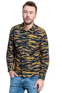 Koszule męskie - Koszula  Męska Lee Seasonal Fit Washed Blue L67Njilr-M - miniaturka - grafika 1