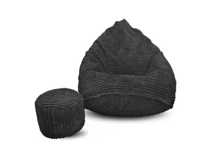 Pufa cordoba sako XXXXL worek + gratis czarna - Pufy i podnóżki - miniaturka - grafika 1