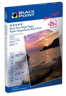 Black Point Papier PFA4G230A Błyszczący 230g A4 - Papier do drukarek - miniaturka - grafika 2