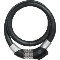 Zabezpieczenia do roweru - Zapięcie rowerowe ABUS Steel-O-Flex Raydo Pro 1460/85 + uchwyt TEXKF Linka Czarny - miniaturka - grafika 1