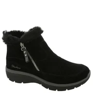 Botki damskie - Skechers Damskie botki Easy Going Cool Zip, Czarny, 38.5 EU - miniaturka - grafika 1