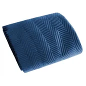 Pościel - Narzuta Euro Welurowa wz. Sofia Granat 220x240 - miniaturka - grafika 1