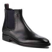 Botki męskie - Sztyblety JOOP! Kleitos 4140004162 Czarny - miniaturka - grafika 1